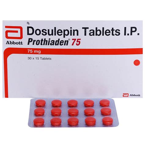 Prothiaden 75 Tablet 15's Price, Uses, Side Effects, Composition ...