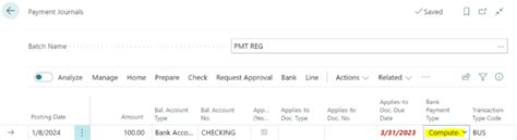 Image result for AP Business Check Example