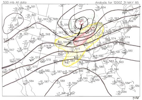 Tornado Outbreak May 31, 1985 - Meteorology