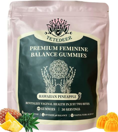 Amazon.com: Vital Source Nutrition - Premium Feminine Balance Gummies - for Women’s Health ...