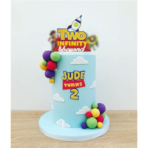 OpalEnvy Two Infinity and Beyond Cake Topper Toy Cake Toppers India | Ubuy