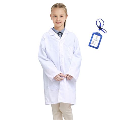 Buy Marosoniy White Lab Coat for Kids - Children's Lab Coat for Career ...