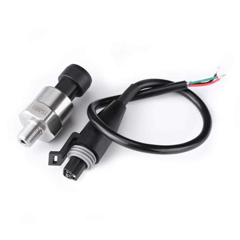 Buy 0-150 PSI Pressure Sensor Oil Fuel Air Water Pressure Transducer ...