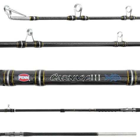 Penn Carnage III Surf Conventional ULUA Rods - Melton Tackle