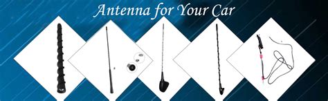 Auto Pearl - Vehicle Roof Mount Rubber Antenna Mast Flexible Car ...