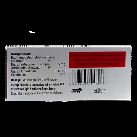 LISPRO AM TABLET 10'S - Uses, Side Effects, Price and Generic ...