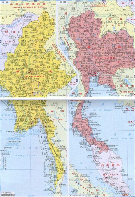 缅甸行政地图最新版_缅甸地图库_地图窝