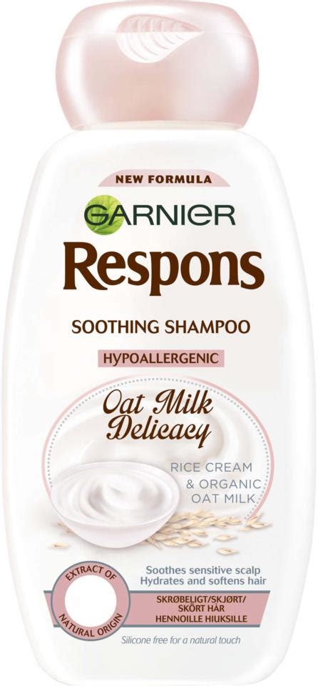 Garnier Respons Soothing Shampoo Oat Milk Delicacy 250 ml | lyko.com