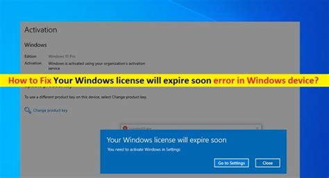 Image result for How to Solve Windows License Expired Problem