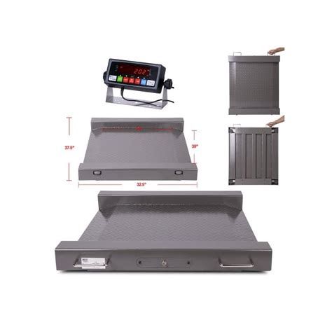 Buy Drum Scale Wheel Chair Scale Barrel Scale Floor Scale 24" x 30 ...