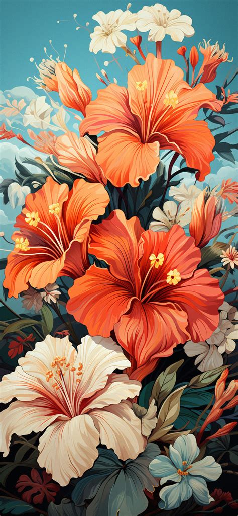 Hibiscus Flower Painting