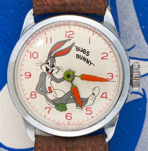 Bugs Bunny Mechanical Watches for men and women, rare Character Watches ...
