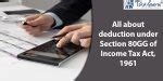 All about deduction under Section 80GG of Income Tax Act, 1961