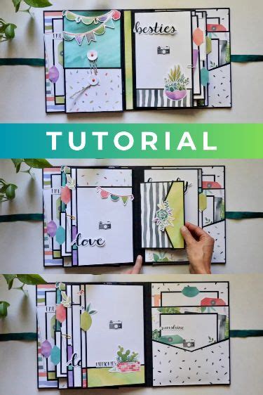Image result for Scrapbook Mini Album Tutorials