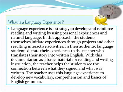 Language Experience Approach Demonstration 的图像结果