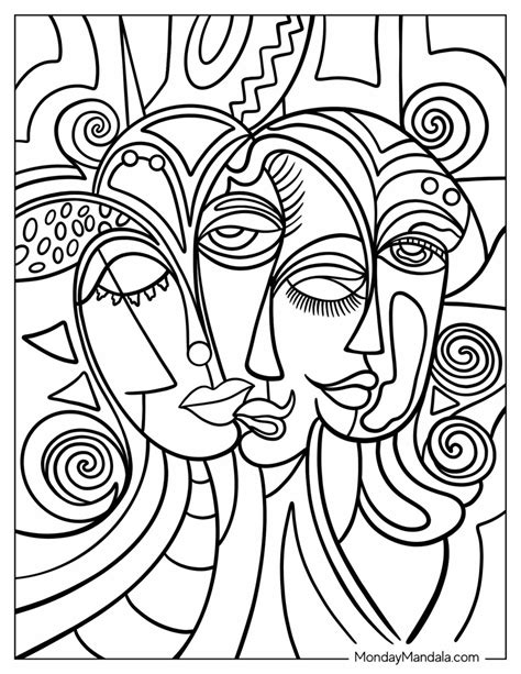 Image result for Free Printable Abstract Coloring Pages