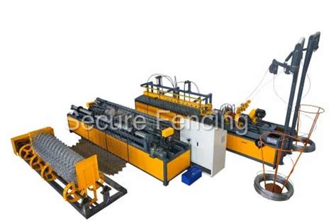 Automatic Double Wire Chain Link Fencing Machine - Double Wire ...