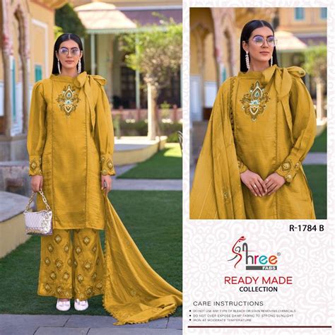 Shree R 1784 Ready Made Pakistani Salwar Kameez