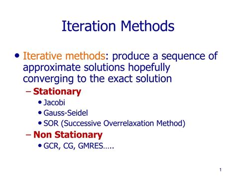 Image result for Iteration Method PowerPoint