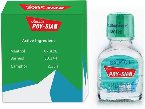POY-SIAN Thai PIM-Saen Balm Oil - 3ml (Pack of 3) India | Ubuy