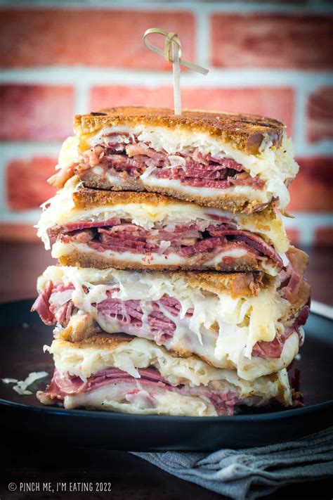 Corned Beef Reuben Sandwich Recipe Reuben Sandwich With Avocados
