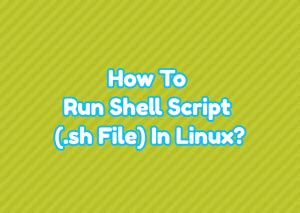 Image result for Shell Script File Extension