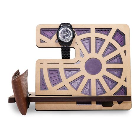 VPLLEX Docking Station MDF for Mobile, Nightstand Organizer, Watch Key ...