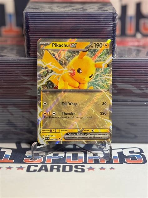 Pokemon TCG: Prismatic Evolutions - Pikachu EX #28 – $1 Sports Cards