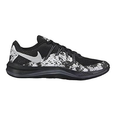 Buy Nike Women W Lunar Exceed Tr PRNT Black/Metallic Silver Multisport ...