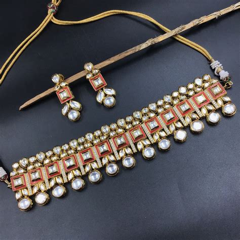 Kundan Necklace Sets – Dazzles Jewellery