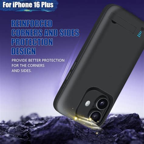 BAHOND Battery Case for iPhone 16 Plus, 6000mAh India | Ubuy
