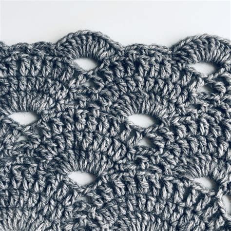 German Shell Stitch Pattern Free 的图像结果
