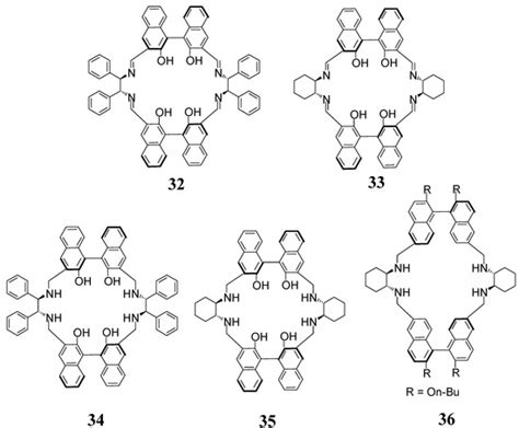 Imine- and Amine-Type Macrocycles Derived from Chiral Diamines and ...