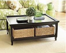 Coffee Table Basket by Cocktail Table With Woven Basket Transitional Coffee Table Basket
