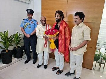 PHOTOS: Haryana Governor Visits Allu Arjun's Residence To Congratulate ...