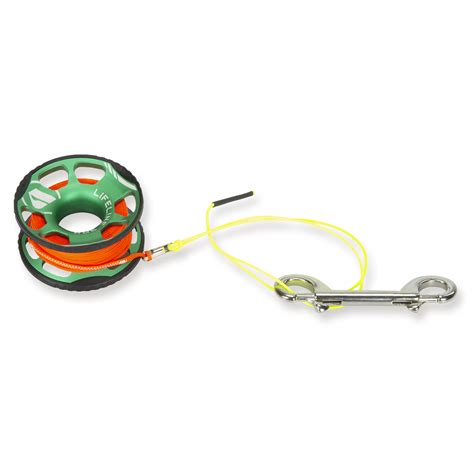Apeks Lifeline Spool - 30 Meter mit Doppelkarabiner