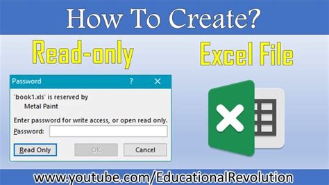 Image result for Create Read-Only Excel File
