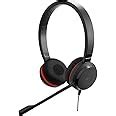 Jabra Gn Netcom Evolve 20 Uc Duo Ms Optimized, USB Wired On Ear ...