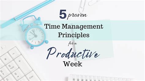 Image result for Basic Time Management Principles