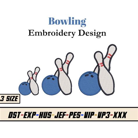 Image result for Bowling Patterns for Machine Embroidery