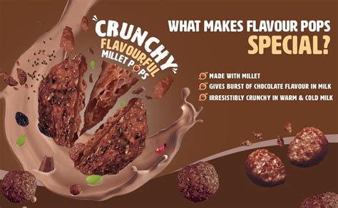 Buy Saffola Muesli Choco Crunch with Flavour Pops, 450g | 15 in 1 Fruit ...