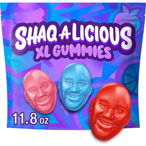 Shaq A Licious Xl Gummies Original Flavor Chewy Candy Bag | Desertcart ...