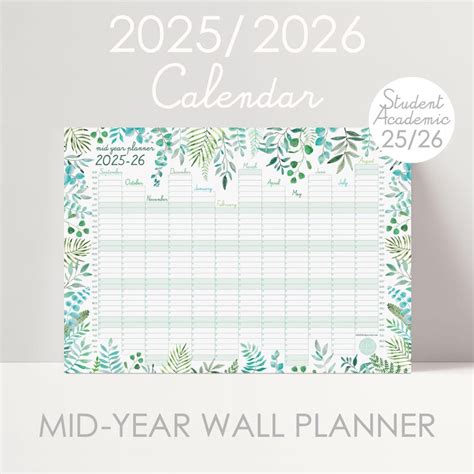 Fwisd 2025 26 Calendar - Etsy Australia