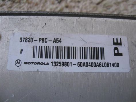 Image result for ECM Engine Control Module 2003 Accord Location