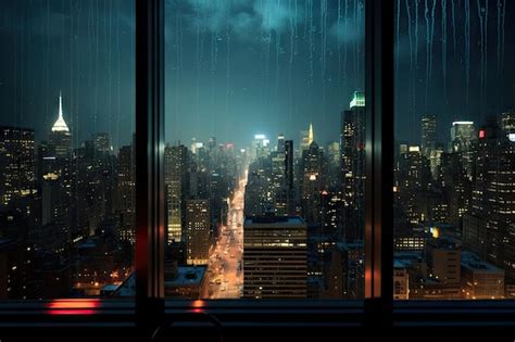 Buildings Night Window View 的图像结果