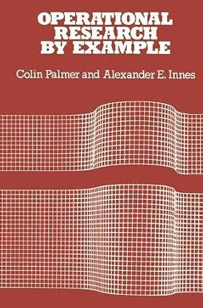 Buy Operational Research by Example Book Online at Low Prices in India ...