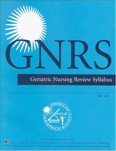Buy Geriatric Nursing Review Syllabus Book Online at Low Prices in ...