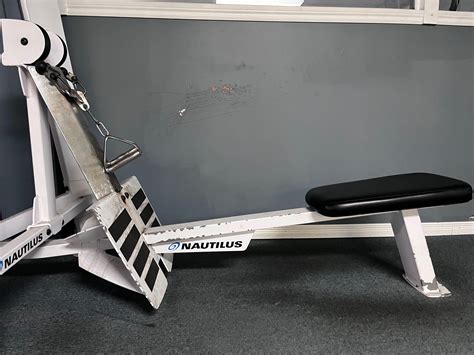 Image result for Nautilus Seated Row Machine