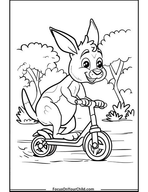 50+ Kangaroo Coloring Pages (Free PDF Printables)