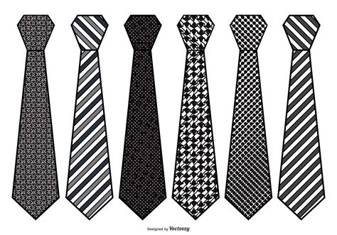Mens Vector Tie Set 119870 Vector Art at Vecteezy